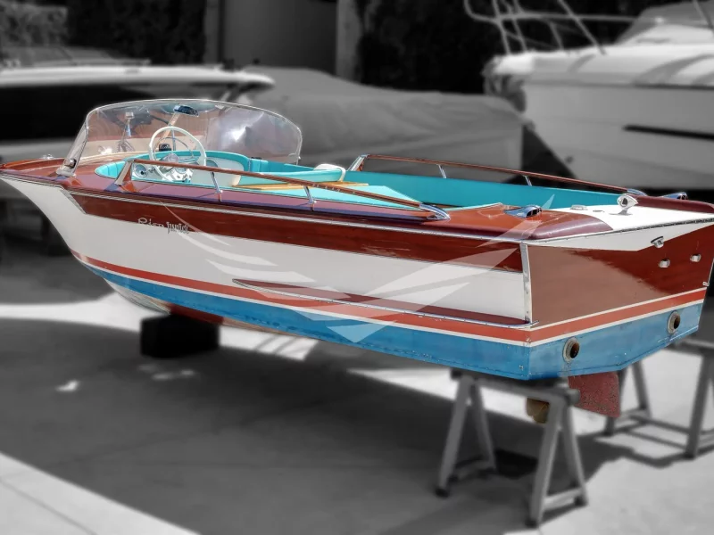 Classic riva Junior electric propulsion by lanéva boats