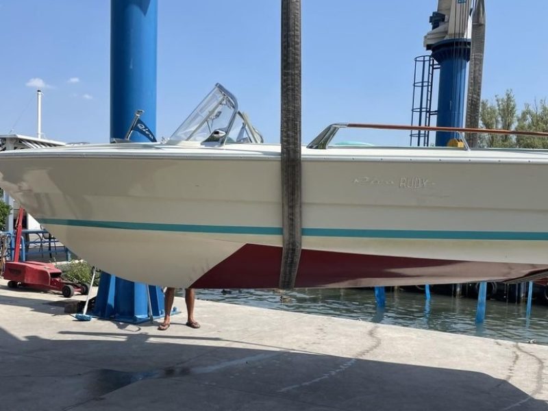 classic boat riva rudy 1972 - electric propulsion